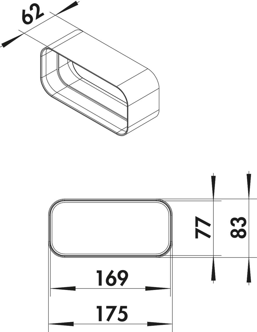 MF-RVB 125 Rohrverbinder