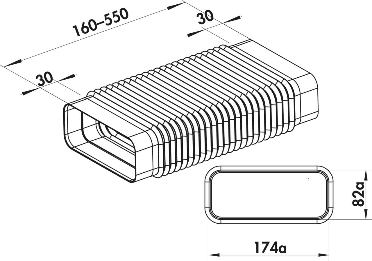 MF-RBFLEX 1 System 125 Rohrbogen