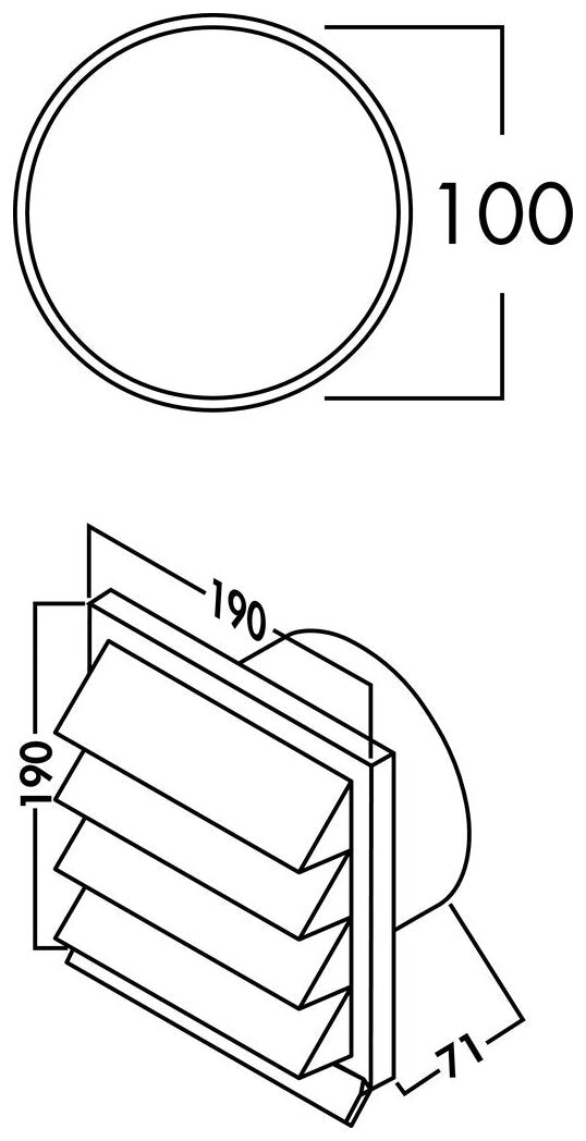 K-Jal 100 Außenjalousie