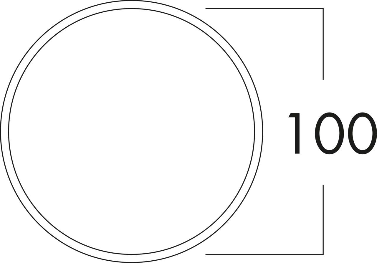 K-Klima-R 100/100 Mauerkasten