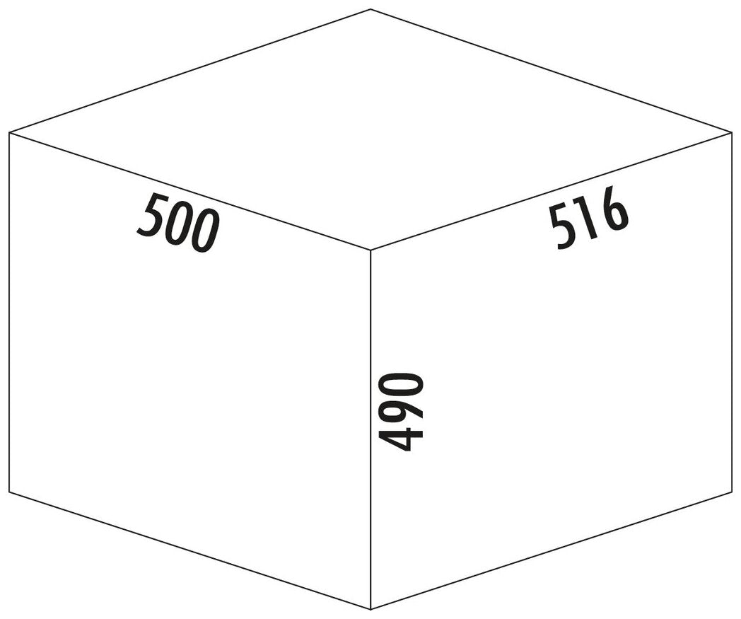 Cox Clan® 490/500-2, hellgrau, H 490 mm