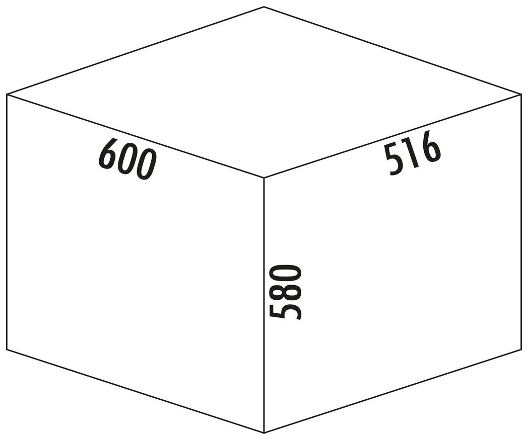 Cox Clan® 580/600-3, hellgrau, H 580 mm