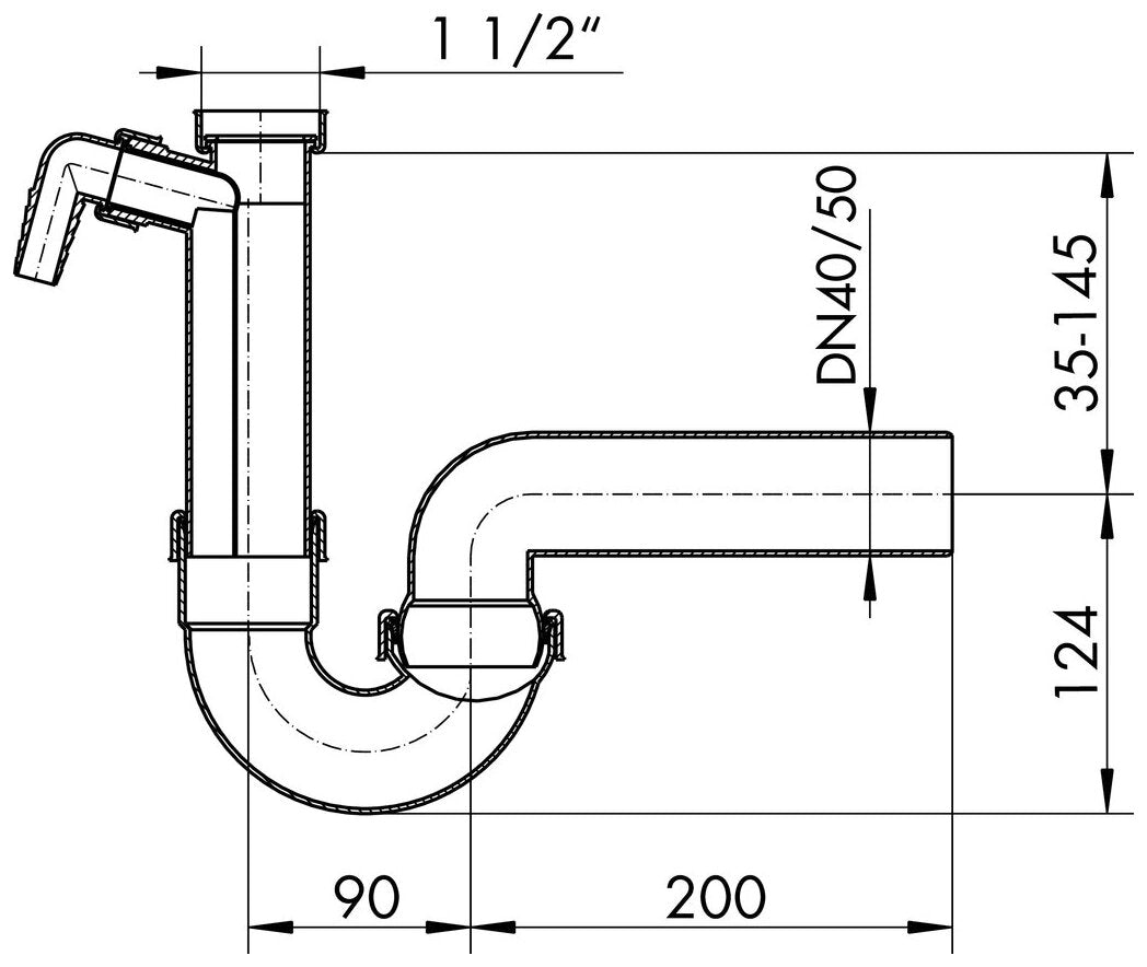 Kugelgelenksiphon 1