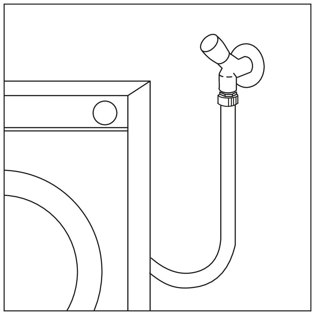 Geräteschrägsitzventil, 1/2", chrom