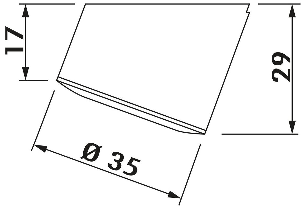 Slash Schalter, Edelstahl
