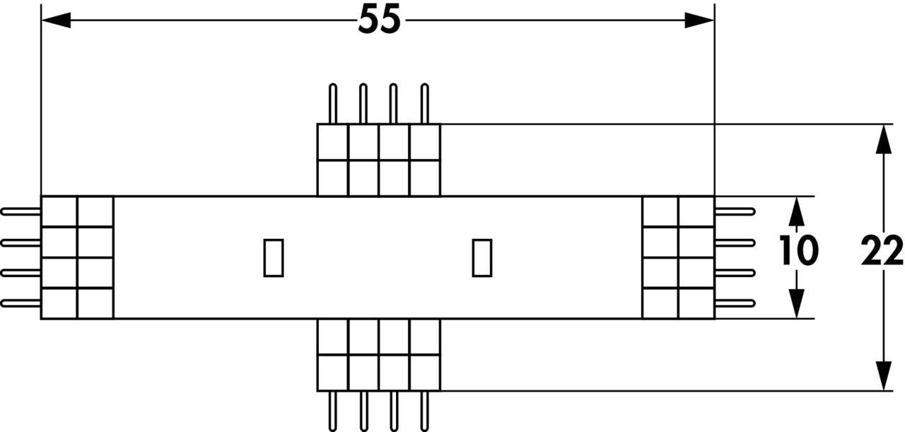 Fakto LED Flex Kreuzverbinder