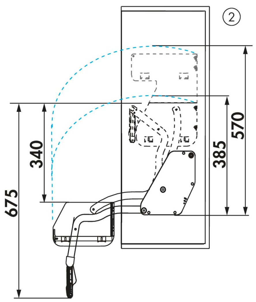 iMove-Set Double Tray, für 600er Schrank, B 562 mm