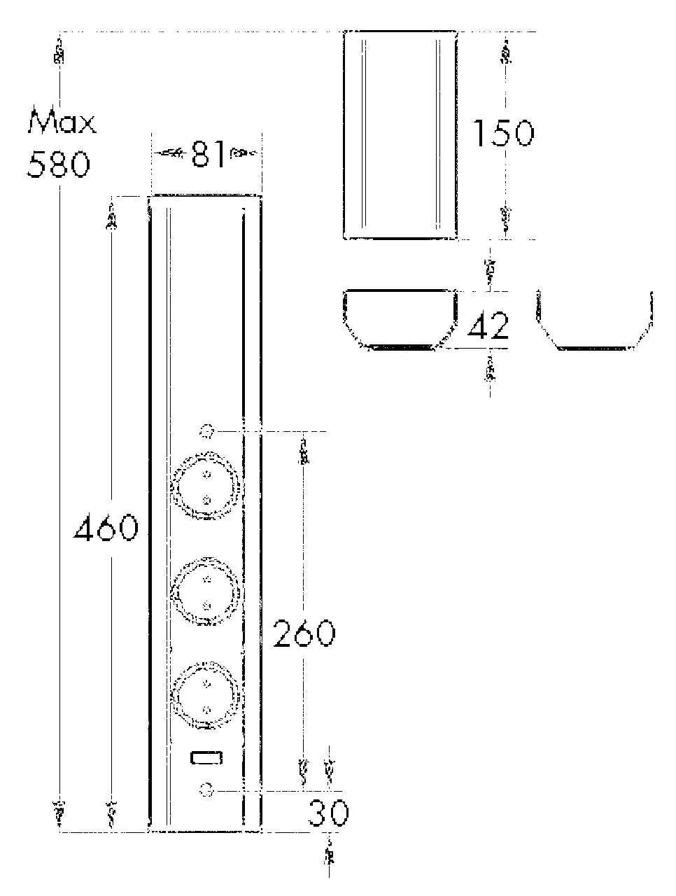 Mira Wand small USB A