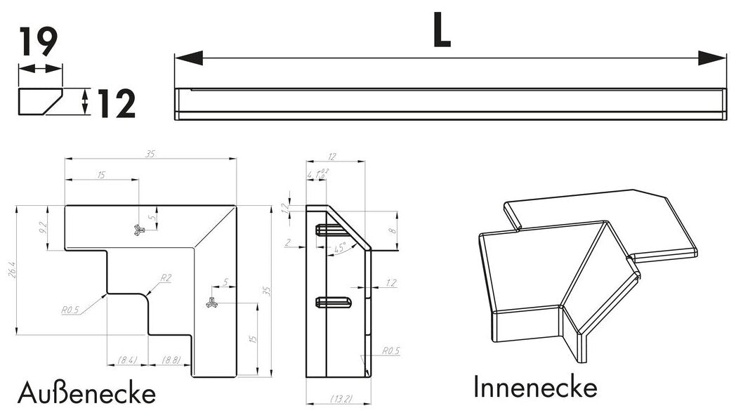 Manubrio Farbwechsel LED