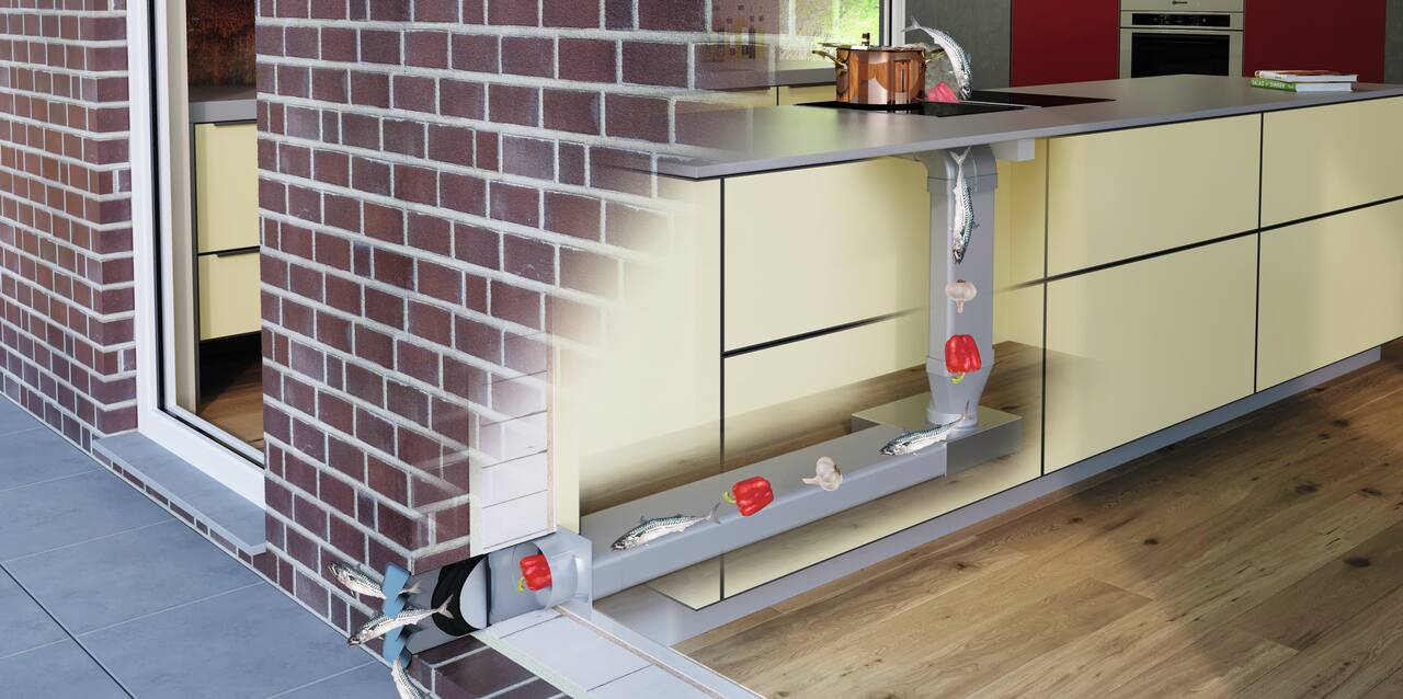 STEEL flow SF-E-Jal Col® 150 Mauerkasten inkl. THERMOBOX