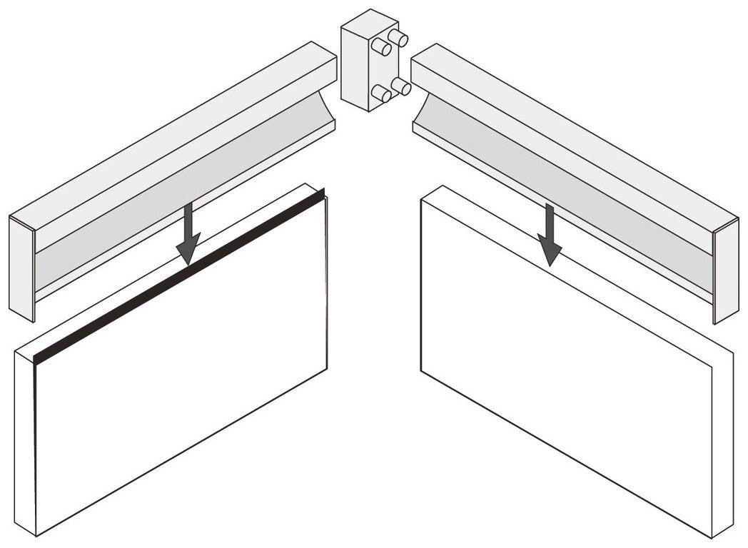 Prova 90° Verbindungseckelement