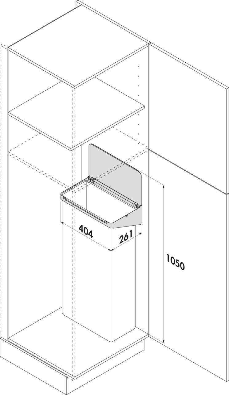 Tidy Müllsackhalterung