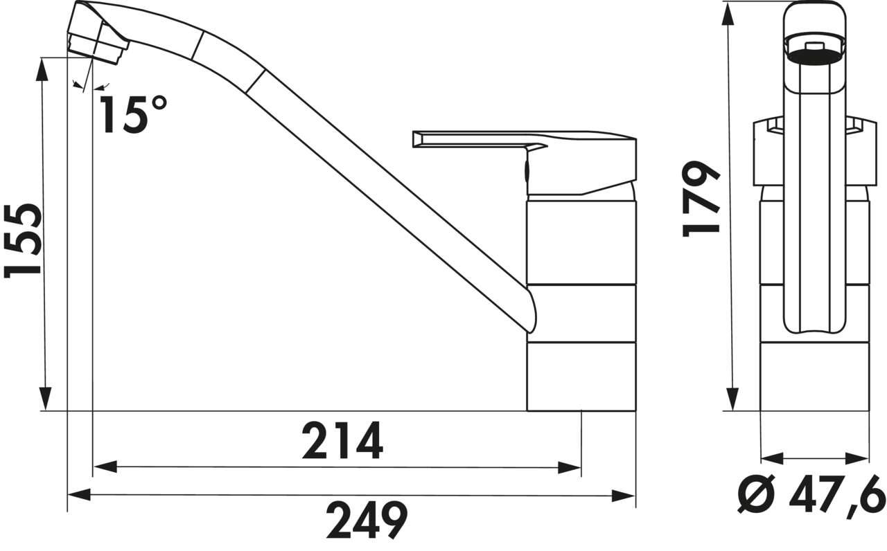 LINEA Casa 5 Fensterarmatur