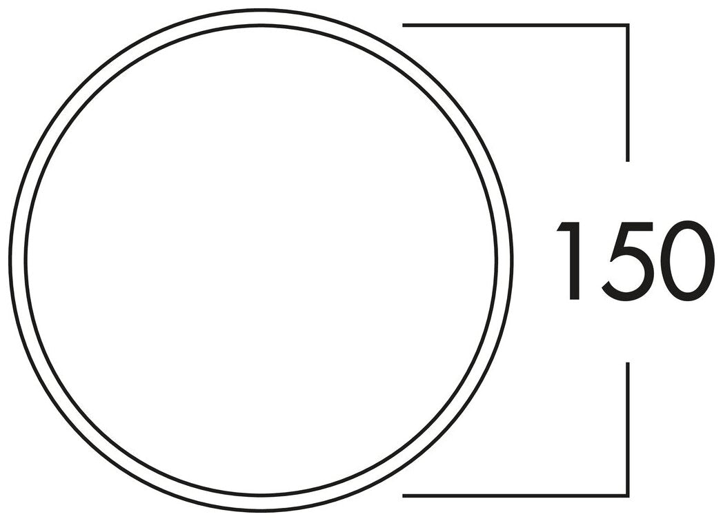 Klima-E 150 Mauerkasten, weiß, Edelstahl