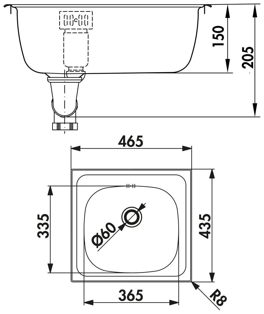 Standard S2, Edelstahl