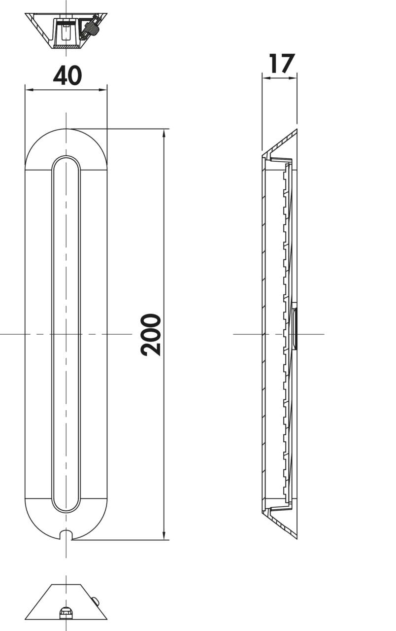 Varco 1 LED schwarz