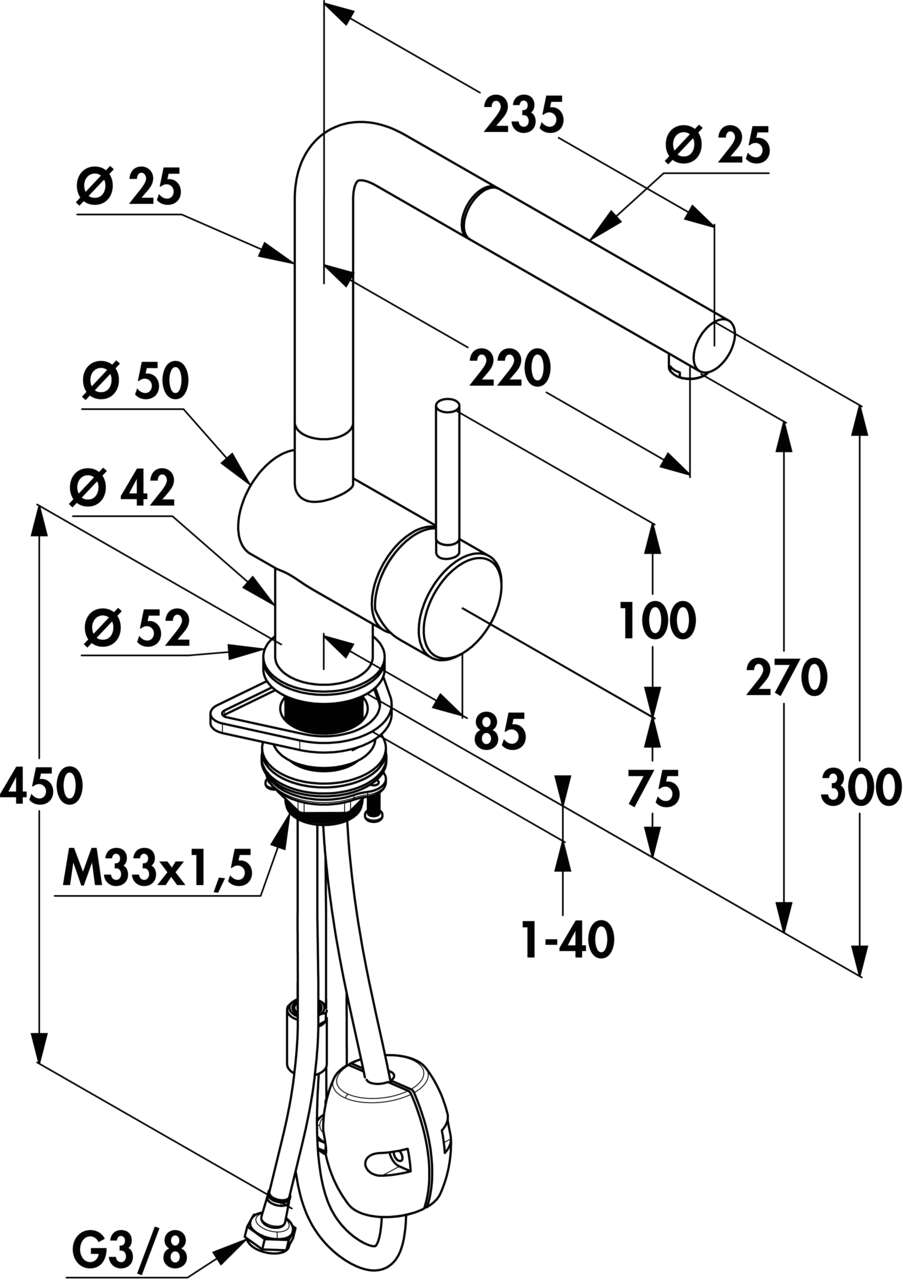 Kludi Steel L2