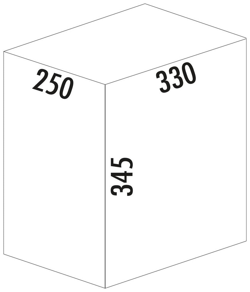 WESCO® Clap 345 K/300-2, anthrazit