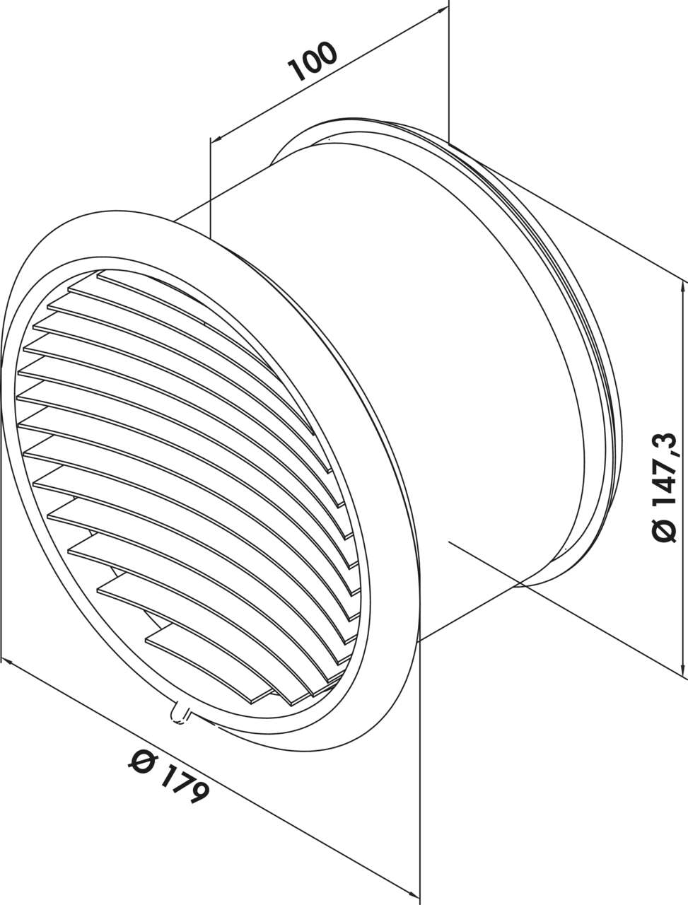 PRIME flow P-Turbo 150 Außenjalousie