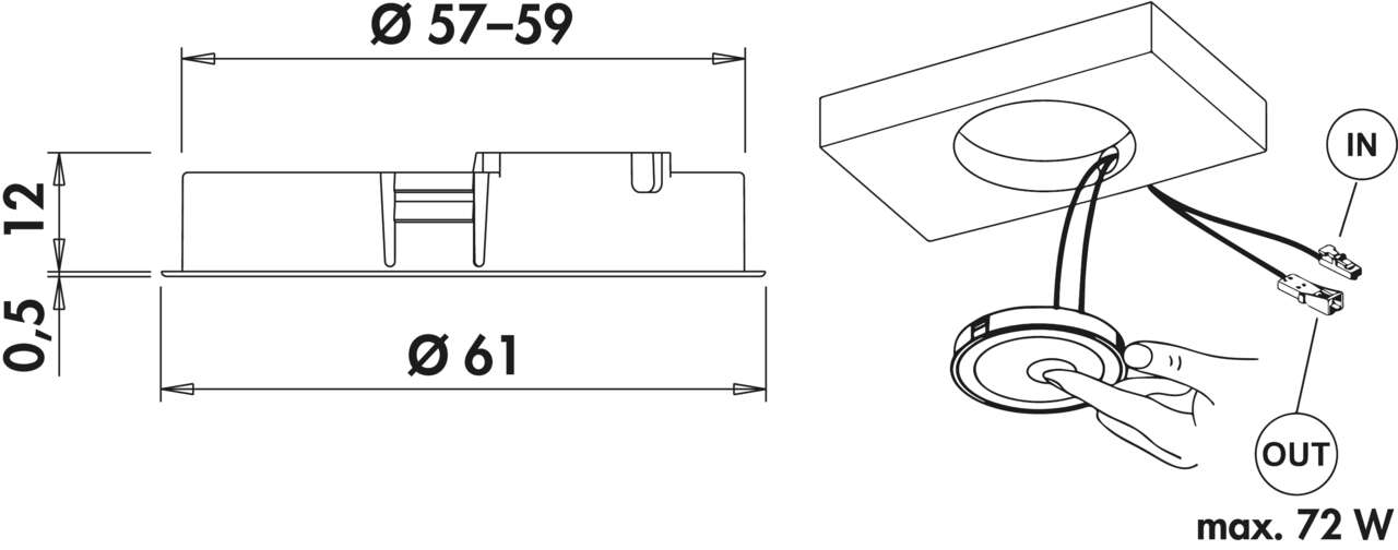 Kronos Farbwechsel LED