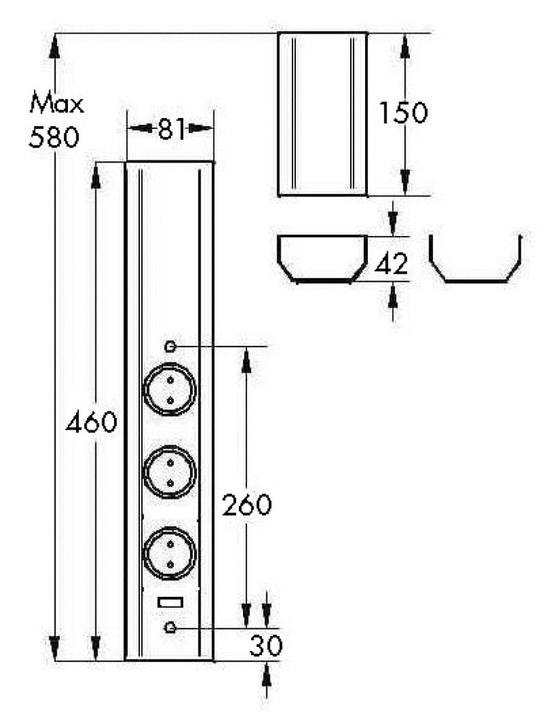 Mira Wand small USB A/C