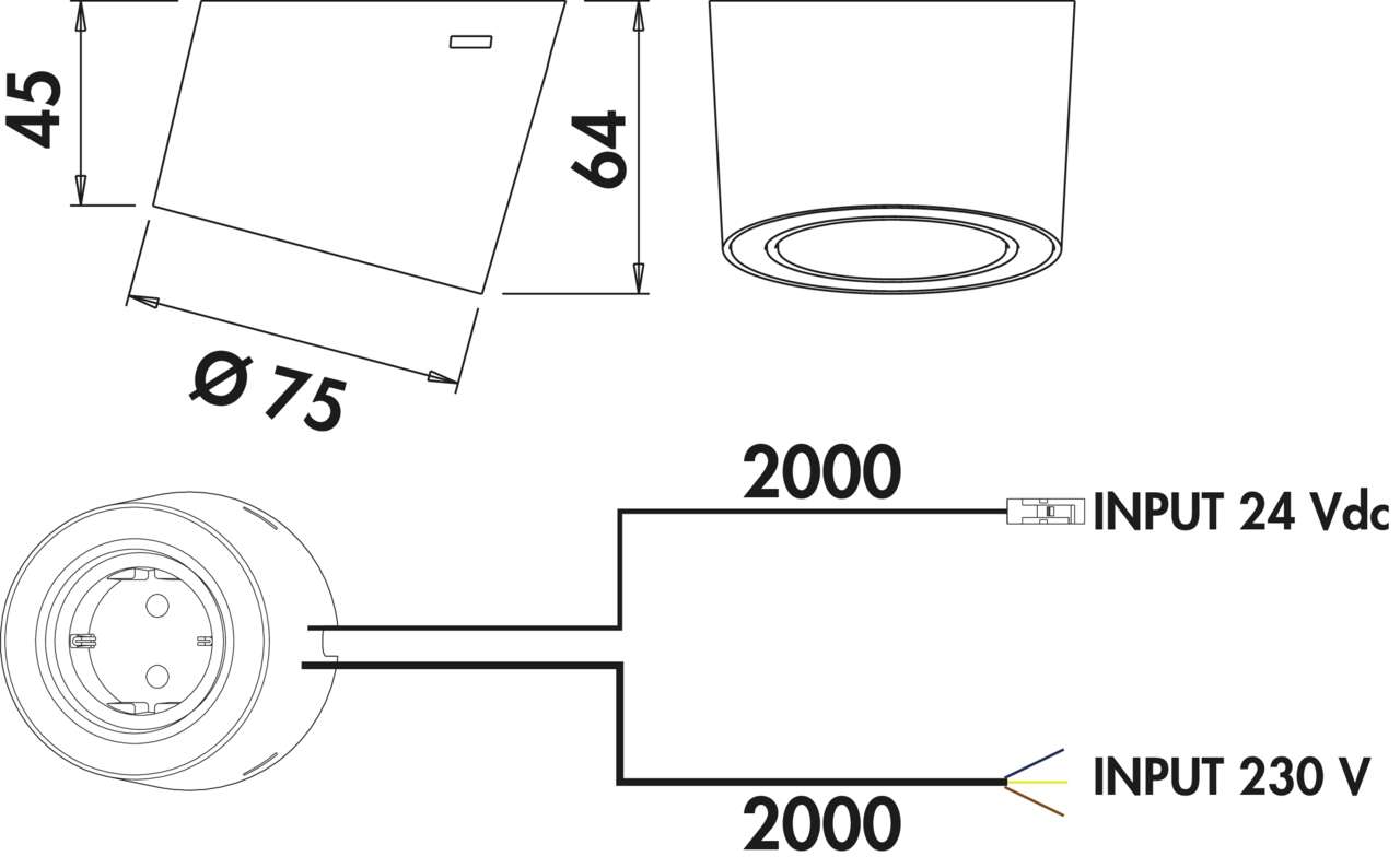 Unika 3 Farbwechsel LED