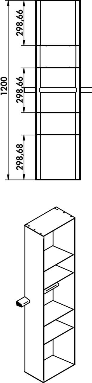 transFORM Aufsatzregal