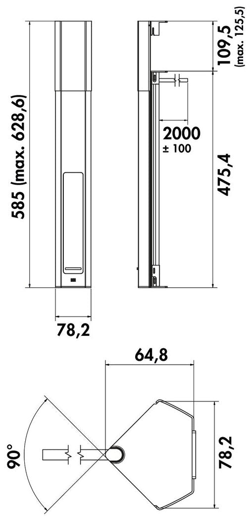 Casia 2L Steckdosenleiste USB A+C