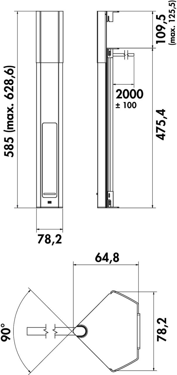 Casia 2L Steckdosenleiste USB A+C