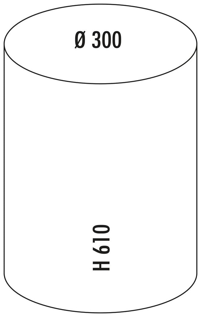 WESCO® Standascher, Edelstahl