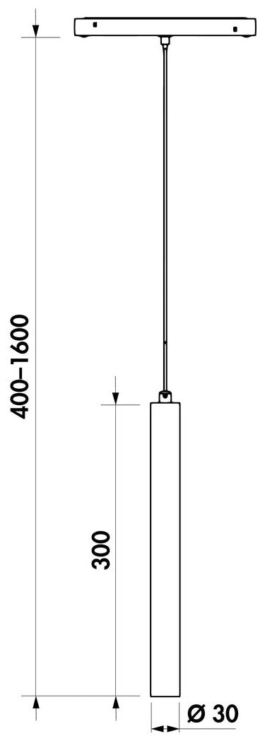 Easytrack Pendel S, schwarz matt