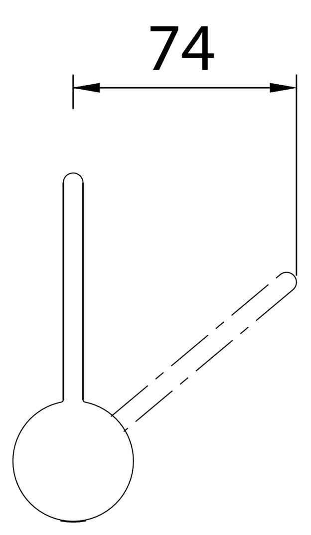 Zeichnung zu Livello 2E als Variante Edelstahl, Hochdruck von Naber GmbH in der Kategorie Armaturen in Österreich auf conceptshop.at
