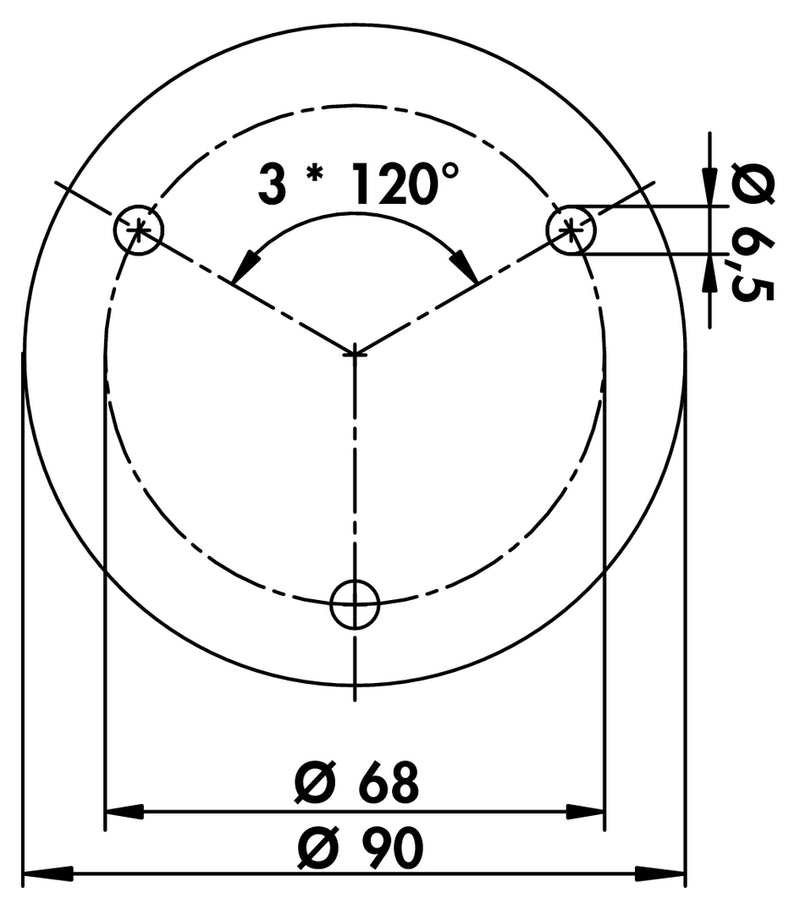 Zeichnung zu Zeichnung zu Schwenkbar Turn Around als Variante APL-H 960 mm, Konsole H 160 mm von Naber GmbH in der Kategorie Stützelemente in Österreich auf conceptshop.at