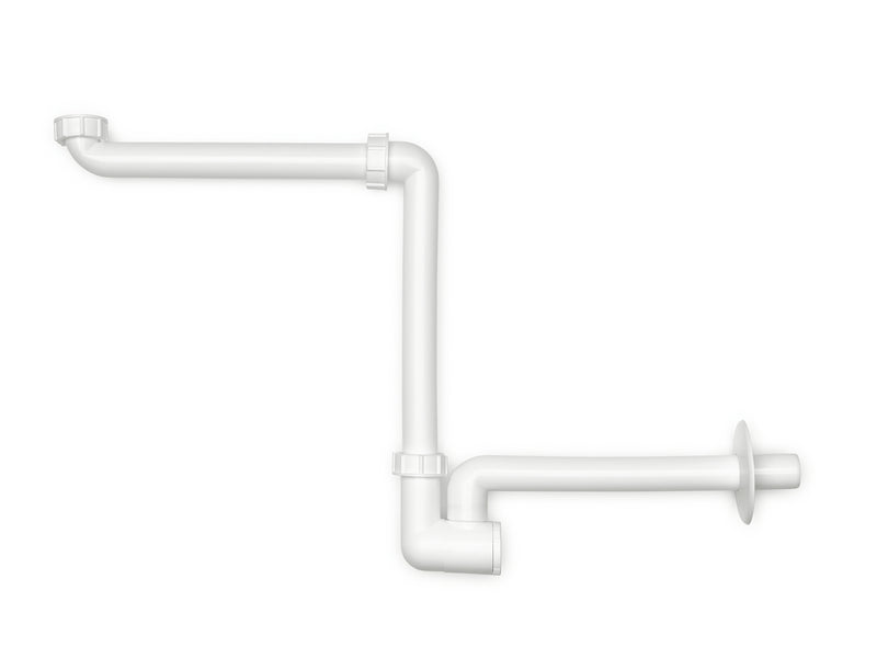 Waschtisch-Möbel-Siphon als Variante weiß von Naber GmbH in der Kategorie Montagematerial in Österreich auf conceptshop.at