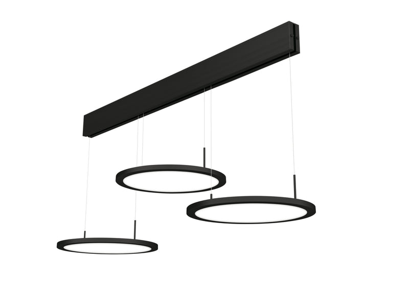 Plate 3 LED als Variante schwarz matt von Naber GmbH in der Kategorie Lichttechnik in Österreich auf conceptshop.at
