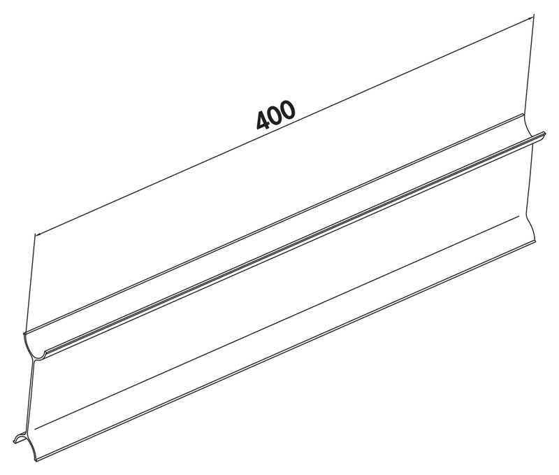 Zeichnung zu P-STS 150 Stützsteg als Variante hellgrau von Naber GmbH in der Kategorie Lüftungstechnik in Österreich auf conceptshop.at